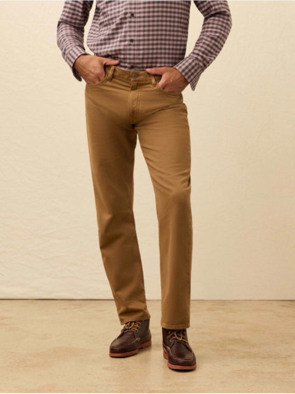 FAHERTY Reserve Twill 5-Pocket Pant